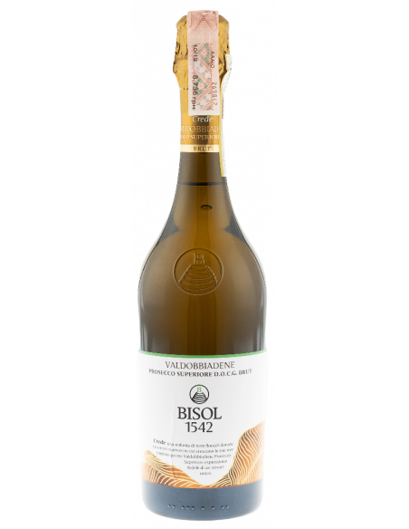 Купить Вино игристое Prosecco Valdobbiadene Crede белое брют Bisol