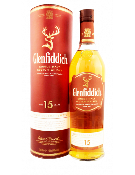 Купить иски Glenfiddich 15yo 0,7л тубус