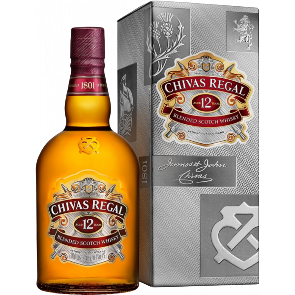 Купить Виски Chivas Regal 12yo 0,5л в коробке