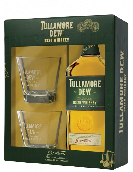 Купить Виски Tullamore Dew Original 0,7л+ 2 стакана Tullamore