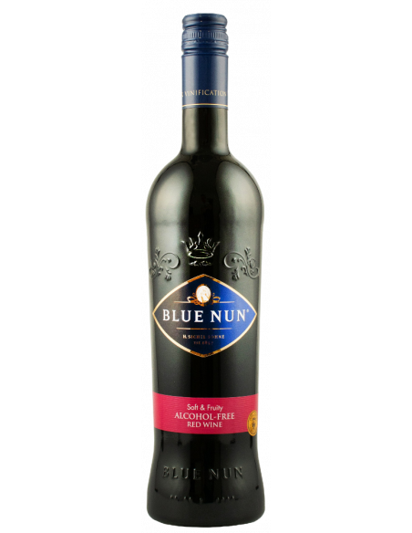 Купить Вино безалкогольное Red wine красное полусладкое Blue Nun