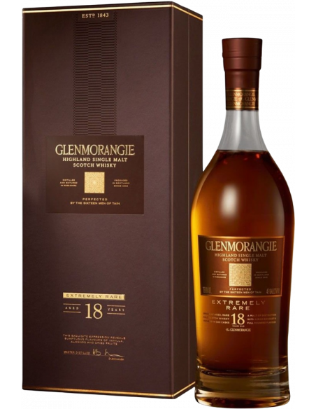 Купить Виски Glenmorangie 18yo 0,7л в коробке