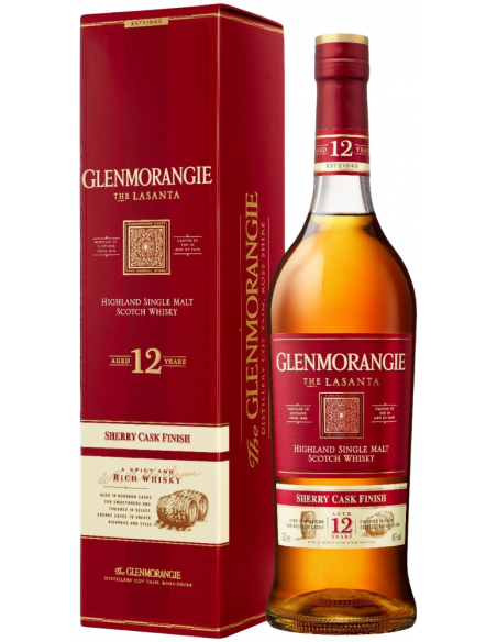 Купить Виски Glenmorangie The Lasanta 0,7л в коробке