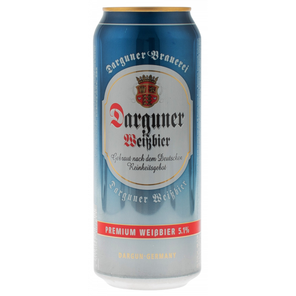 Купить Пиво светлое  Darguner Weissbier 0,5л