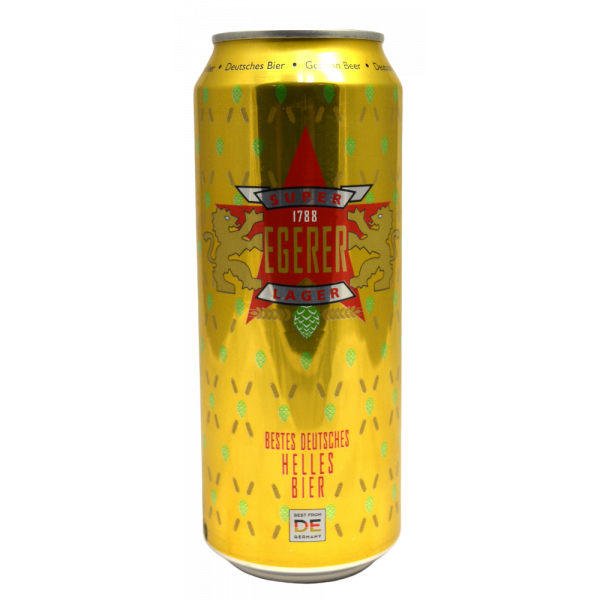 Купить Пиво светлое Super Lager Egerer 0,5л