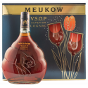 Купить Коньяк Meukow VSOP 0,7л  под.наб.+2 бокала