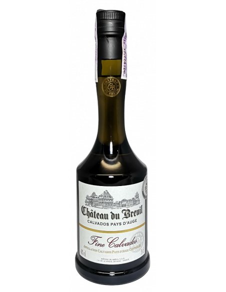Купить Calvados Fine Calvados 0,7л выдержка 3 года Chateau du Breuil