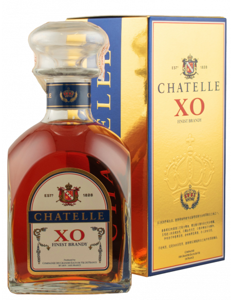 Купить Бренди XO 0,7л декантер Chatelle