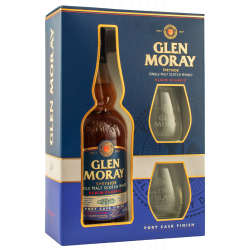 Купить Виски Glen Moray Port Cask Finish под.наб+2бок