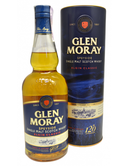 Купить Виски Glen Moray Classic 0.7 металлический тубус
