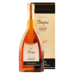 Купить Коньяк Тирас 6YO VSOP 0,5л в коробке Kvint