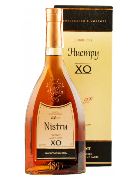 Купить Коньяк Нистру 8YO XO 0,5л в коробке Kvint
