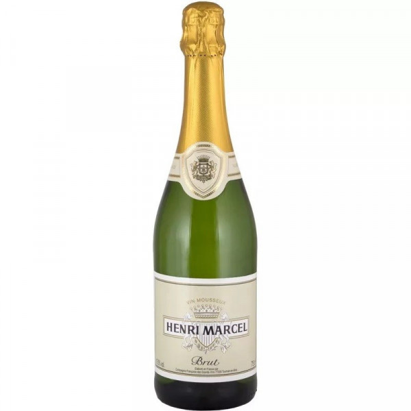 Купити ігристе вино Henri Marcel біле брют 0,75л 10,5%