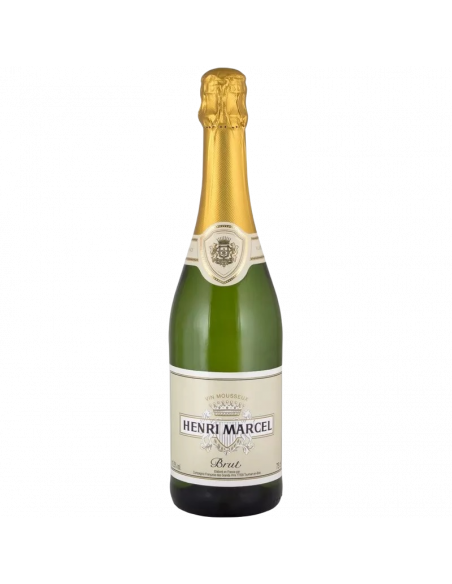 Купити ігристе вино Henri Marcel біле брют 0,75л 10,5%