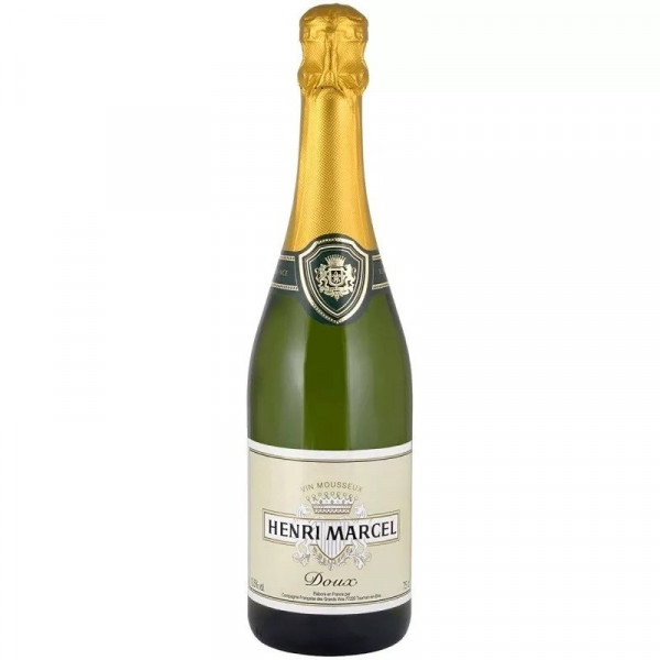 Купить Купить игристое вино Henri Marcel белое полусладкое 0,75л 10,5%