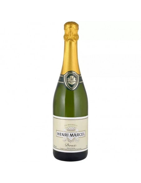 Купить Купить игристое вино Henri Marcel белое полусладкое 0,75л 10,5%