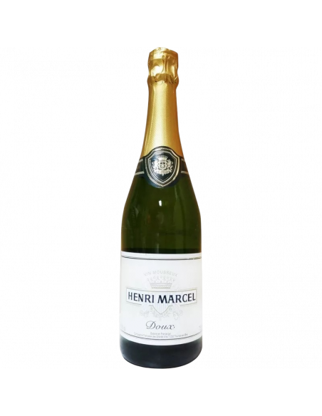 Купить Вино игристое Henri Marcel белое полусухое 0,75л 10,5%