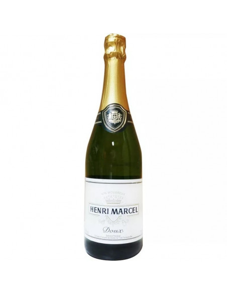 Купить Вино игристое Henri Marcel белое полусухое 0,75л 10,5%