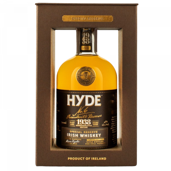 Купить Виски Hyde 6 Blended Irish 0,7л коробка