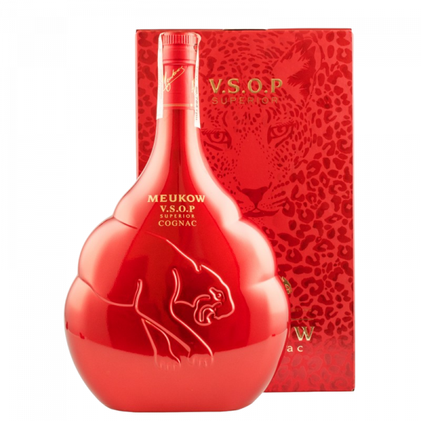 Купить Коньяк Meukow Red VSOP 1л в красной  коробке