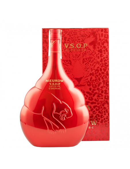 Купить Коньяк Meukow Red VSOP 1л в красной  коробке