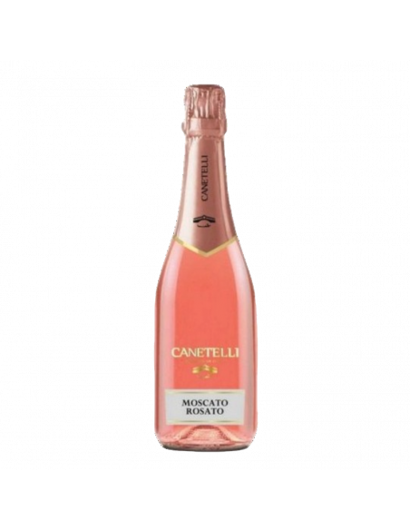 Купить Вино игристое Moscato Canetelli розовое сладкое Canetelli