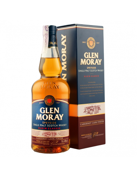 Купить Виски Glen Moray Cabernet Sauvignon 0,7л в коробке