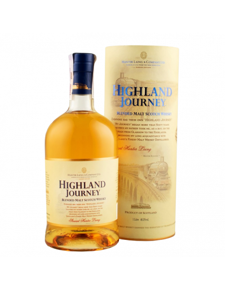 Купить Виски Highland Journey Blended Malt 1л тубус