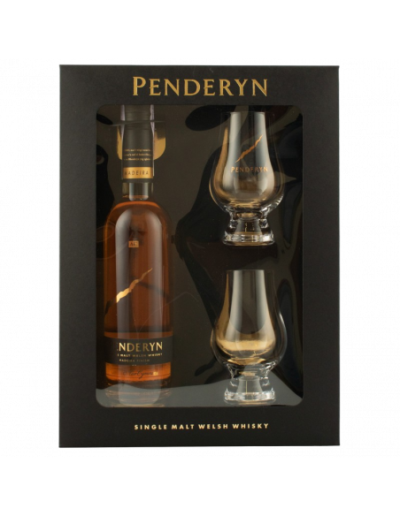 Купить Виски Penderyn Madeira 0,35л коробка+2 стакана