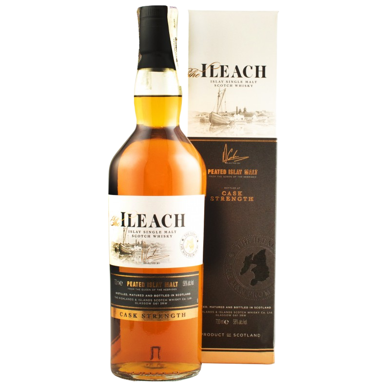 ILEACH PEATED CASK & ARRAN Sherry Cask２本 Купити Віскі The Ileach Cask Strength Single Malt 0,7л коробка