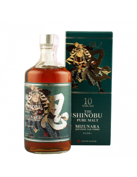 Купить Виски Shinobu Pure Malt 10YO 0,7л коробка Shinobu