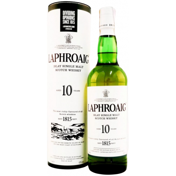 Купить Виски Laphroaig Single Malt 10 yo 0,7л