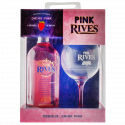 Купить Джин Pink Rives 0.7л в коробке+бокал