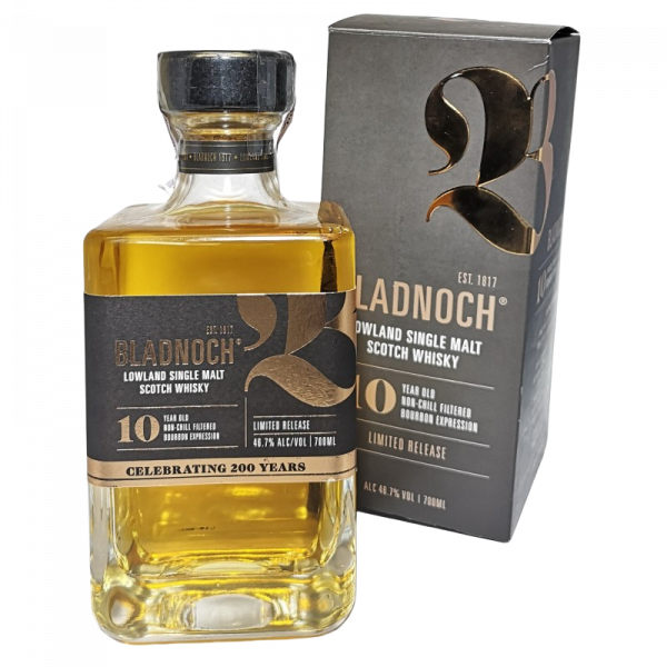 Купить Виски Bladnoch Single Malt 10YO в коробке 0.7л