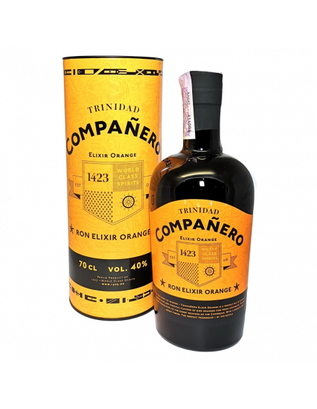 Купить Ром Companero Elixir Orange 0,7л тубус