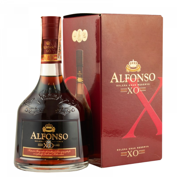 Купить Бренди Alfonso XO GR.RVA 0,7л упаковка  Alfonso I Solera