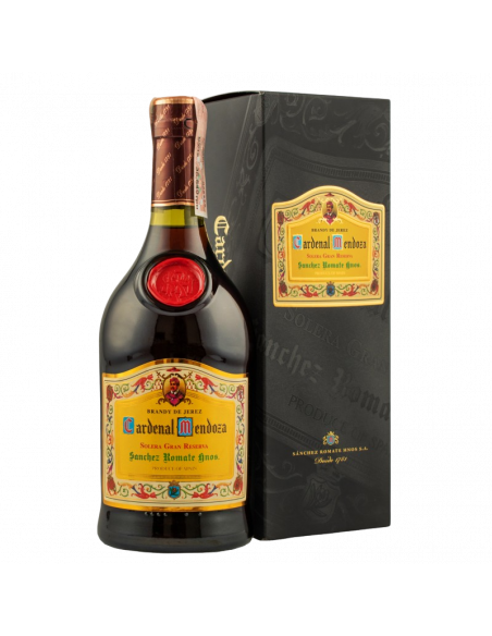 Купить Бренди Cardenal Mendoza Gr.Reserv 20yo 0,7л подарочная упаковка