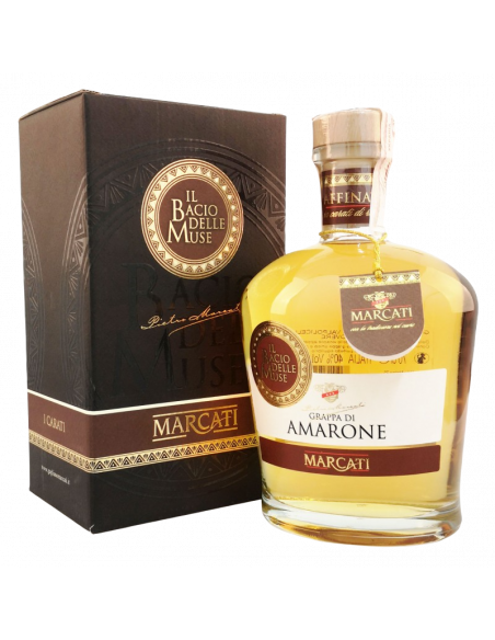 Купить Граппа Amarone aged in Oak delle Muse 0,7л в коробке Marcati