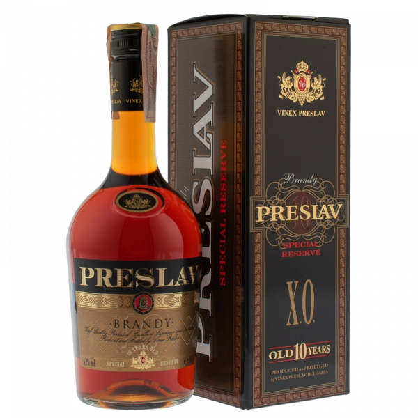 Купить Бренди Preslav Special  Reserve 0,7л в коробке Pliska