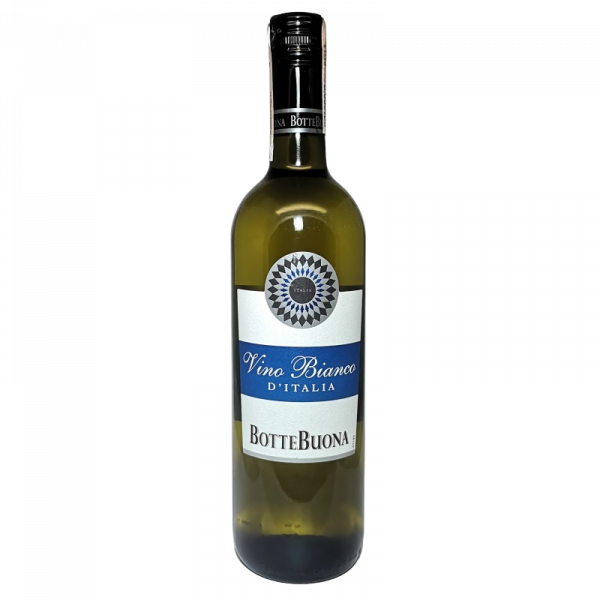 Купить Вино Vino Bianco D Italia белое полусухое  Botte Buona