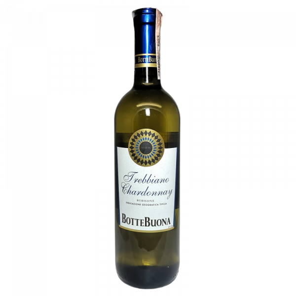 Купить Вино Vino Trebbiano Chardonnay IGT сухое белое Botte Buona