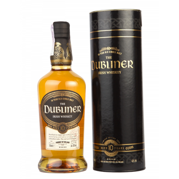 Купить Виски Dubliner 10yo в тубусе 0,7л