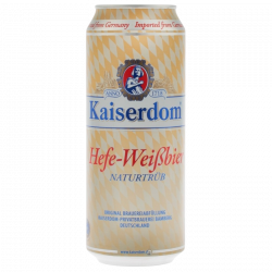 Купить Пиво светлое пшеничное Hefe-Weißbier 0,5л ж/б Kaiserdom