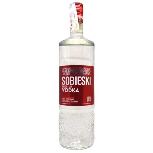 Водка Sobieski Premium 1.0л