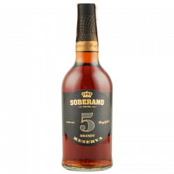 Купить Бренди Soberano 0.7л 5yo