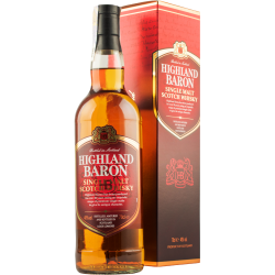 Купить Купить Виски Highland Baron single malt 0,7л 40% в коробке
