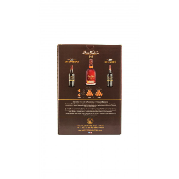 Купити Набір Ром Dos Maderas 5+5 Pedro Ximenez Palo Cortado 0,7л 0,1л 0,1л коробка