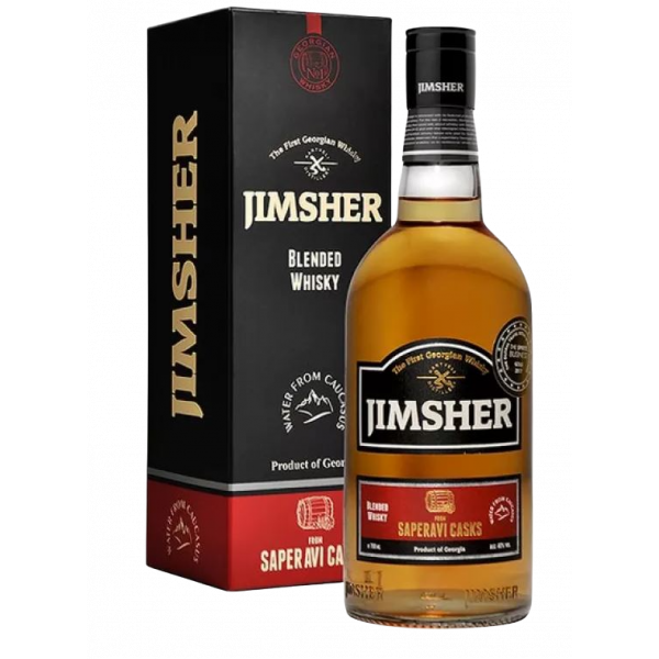 Купити Віскі Jimsher Saperavi Cask 0,7л 40% коробка