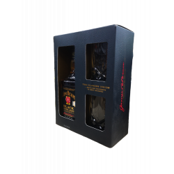 Купити Бурбон Jim Beam Black 0,7л + 2 склянки