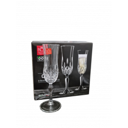 Купить Купить Бокалы Opera 6шт для шампанского Flute Италия Хрусталь